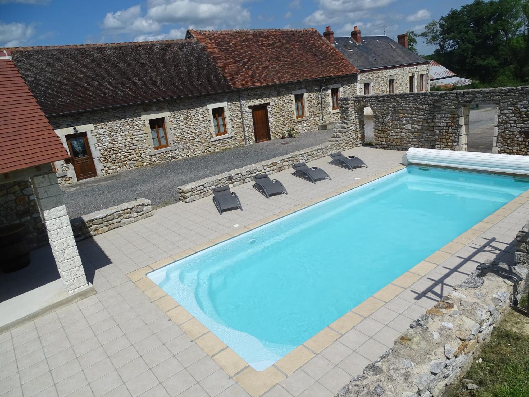 Gite " L'Albizia" Prissac ภายนอก รูปภาพ